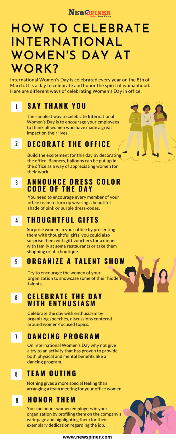How to Celebrate International Women's Day at Work 2022